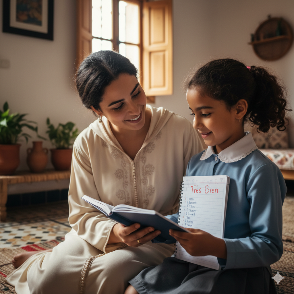 Portrait de Meryem, mère bénéficiaire